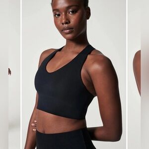 SPANX LONGLINE SPORTS BRA NWT medium